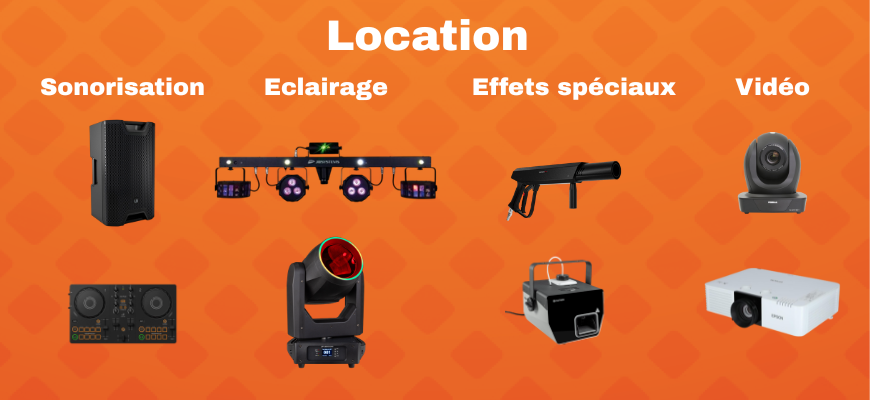 location sono eclairage metropole lille